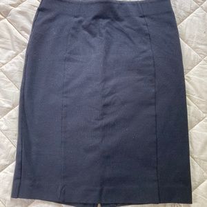 Ann Taylor Pencil Black Skirt